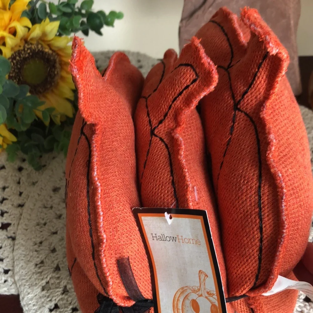 Jack O Lantern Pumpkin Halloween Accent Pillows Home Decor